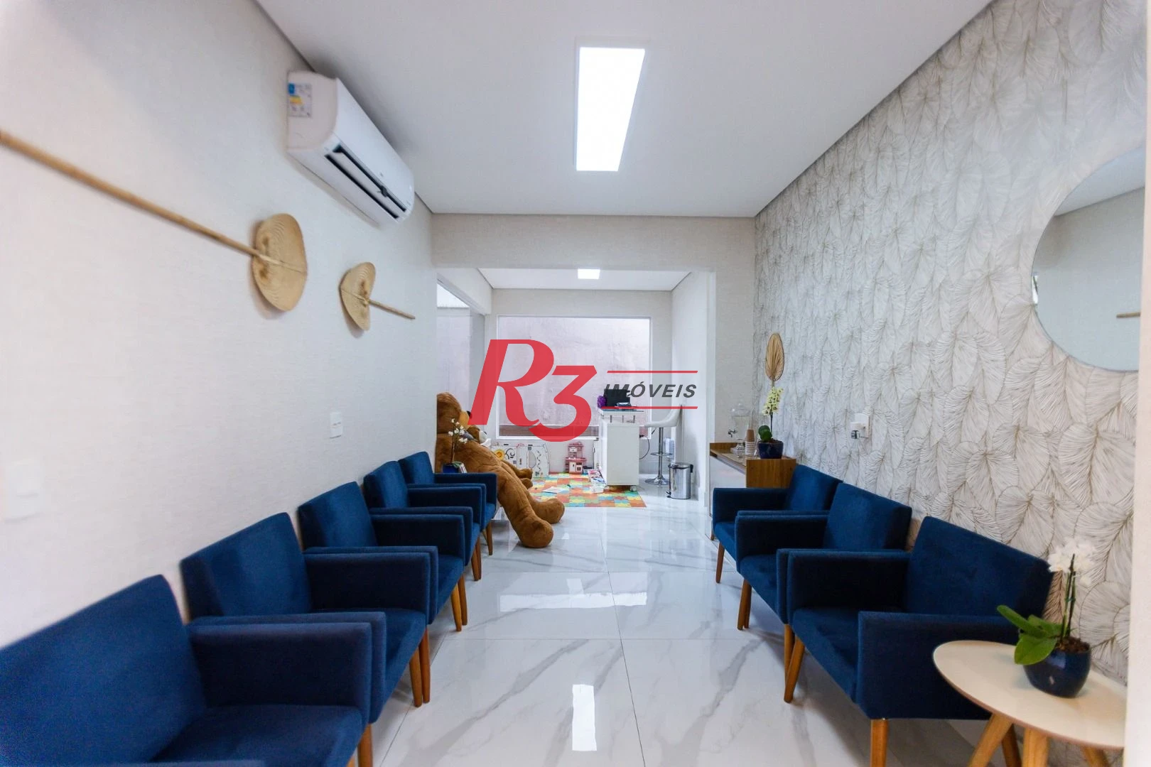 Sala para alugar, 30 m² por R$ 3.700,00/mês - Estuário - Santos/SP