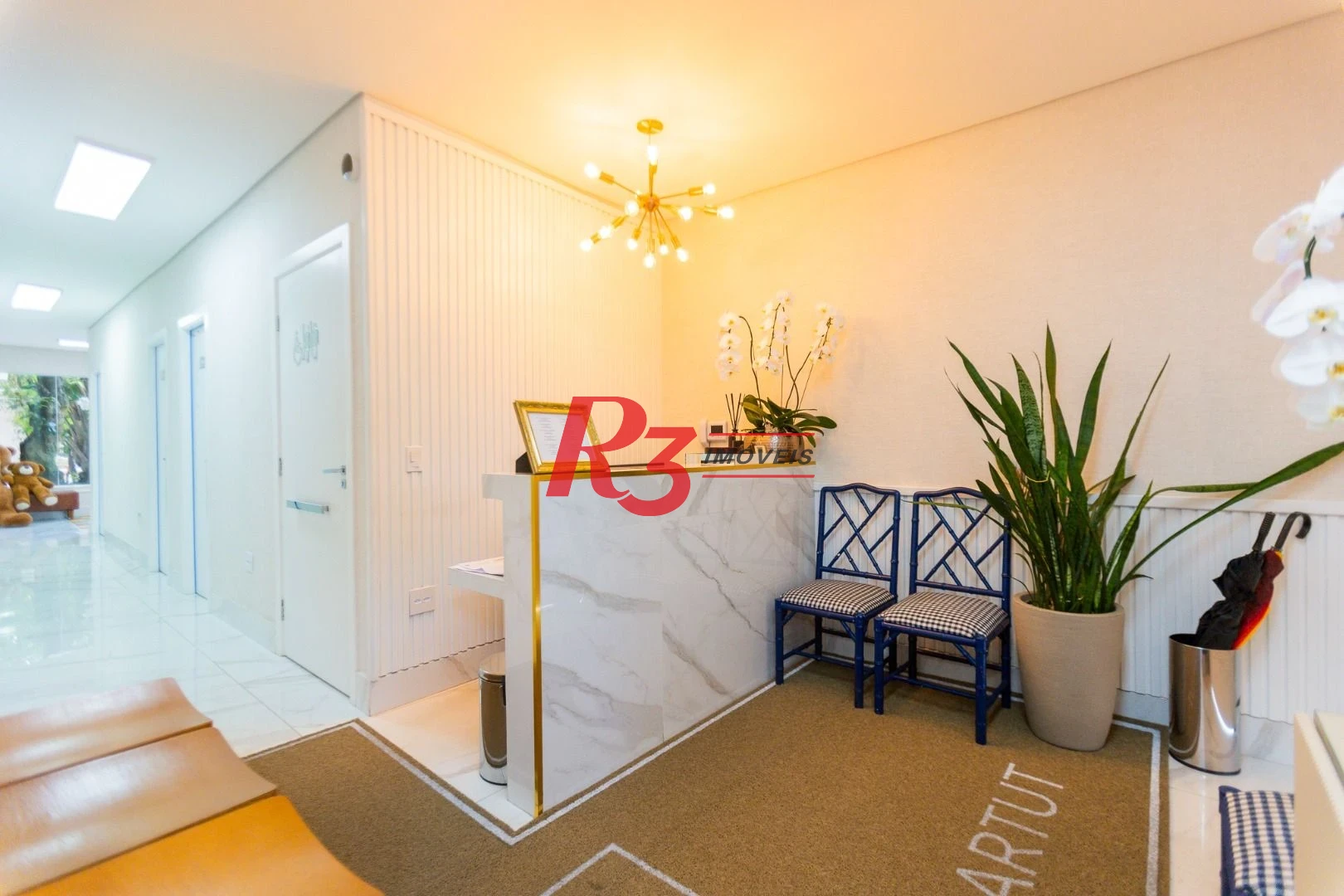 Sala para alugar, 30 m² por R$ 3.700,00/mês - Estuário - Santos/SP