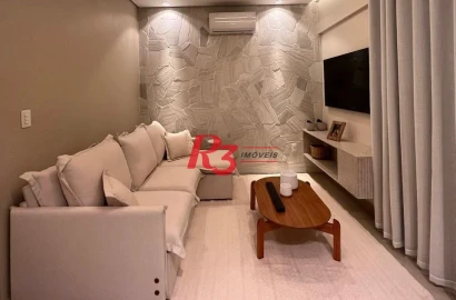 Apartamento à venda, 55 m² por R$ 680.000,00 - Vila Matias - Santos/SP