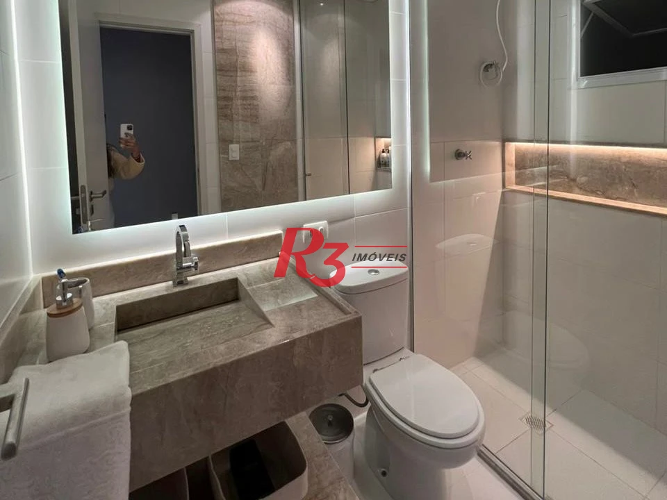 Apartamento à venda, 55 m² por R$ 680.000,00 - Vila Matias - Santos/SP