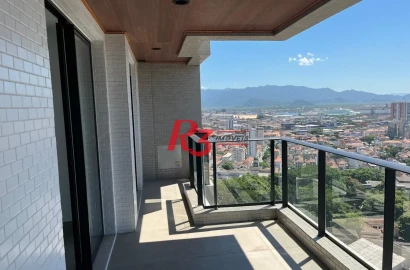 Apartamento com 1 dormitório à venda, 54 m² por R$ 935.000,00 - Boqueirão - Santos/SP