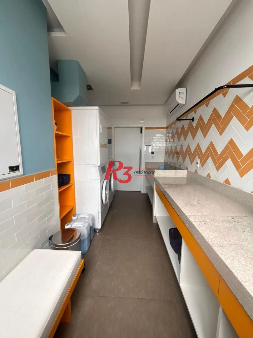 Apartamento com 1 dormitório à venda, 54 m² por R$ 935.000,00 - Boqueirão - Santos/SP