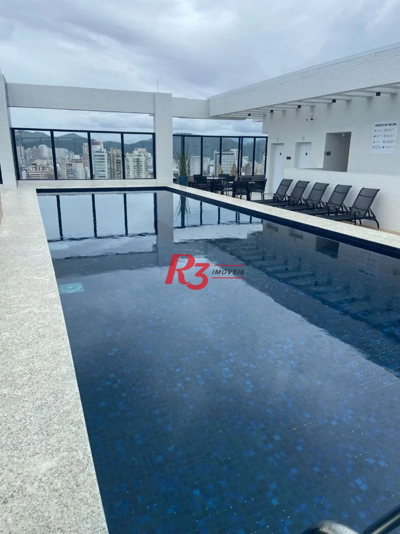 Apartamento com 1 dormitório à venda, 54 m² por R$ 935.000,00 - Boqueirão - Santos/SP