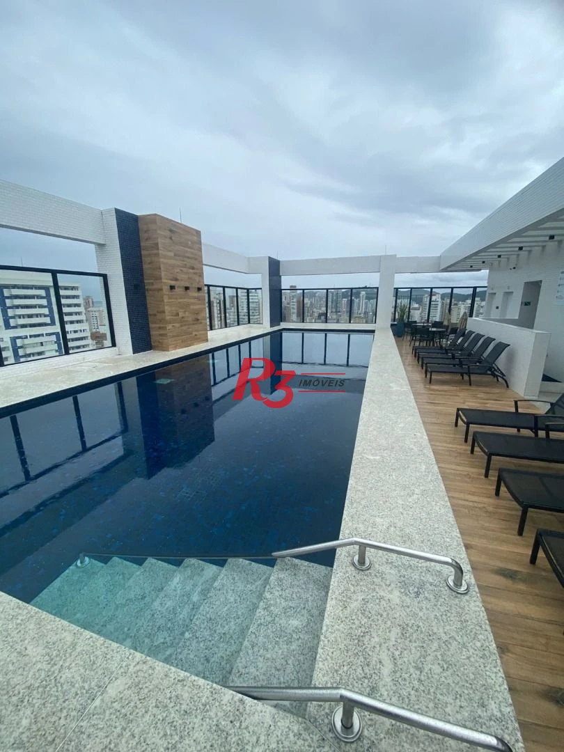 Apartamento com 1 dormitório à venda, 54 m² por R$ 935.000,00 - Boqueirão - Santos/SP