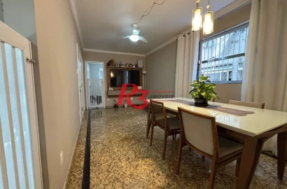 Apartamento com 3 dormitórios à venda, 98 m² por R$ 500.000,00 - Gonzaga - Santos/SP