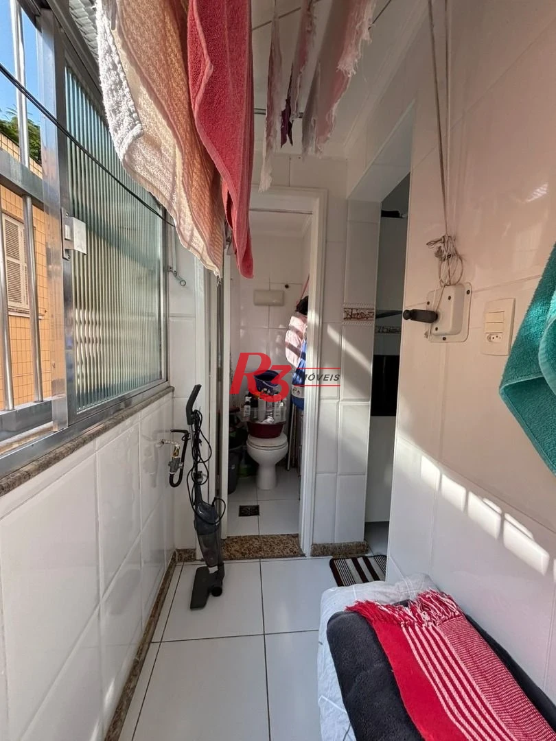 Apartamento com 3 dormitórios à venda, 98 m² por R$ 500.000,00 - Gonzaga - Santos/SP