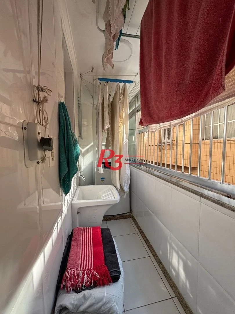 Apartamento com 3 dormitórios à venda, 98 m² por R$ 500.000,00 - Gonzaga - Santos/SP