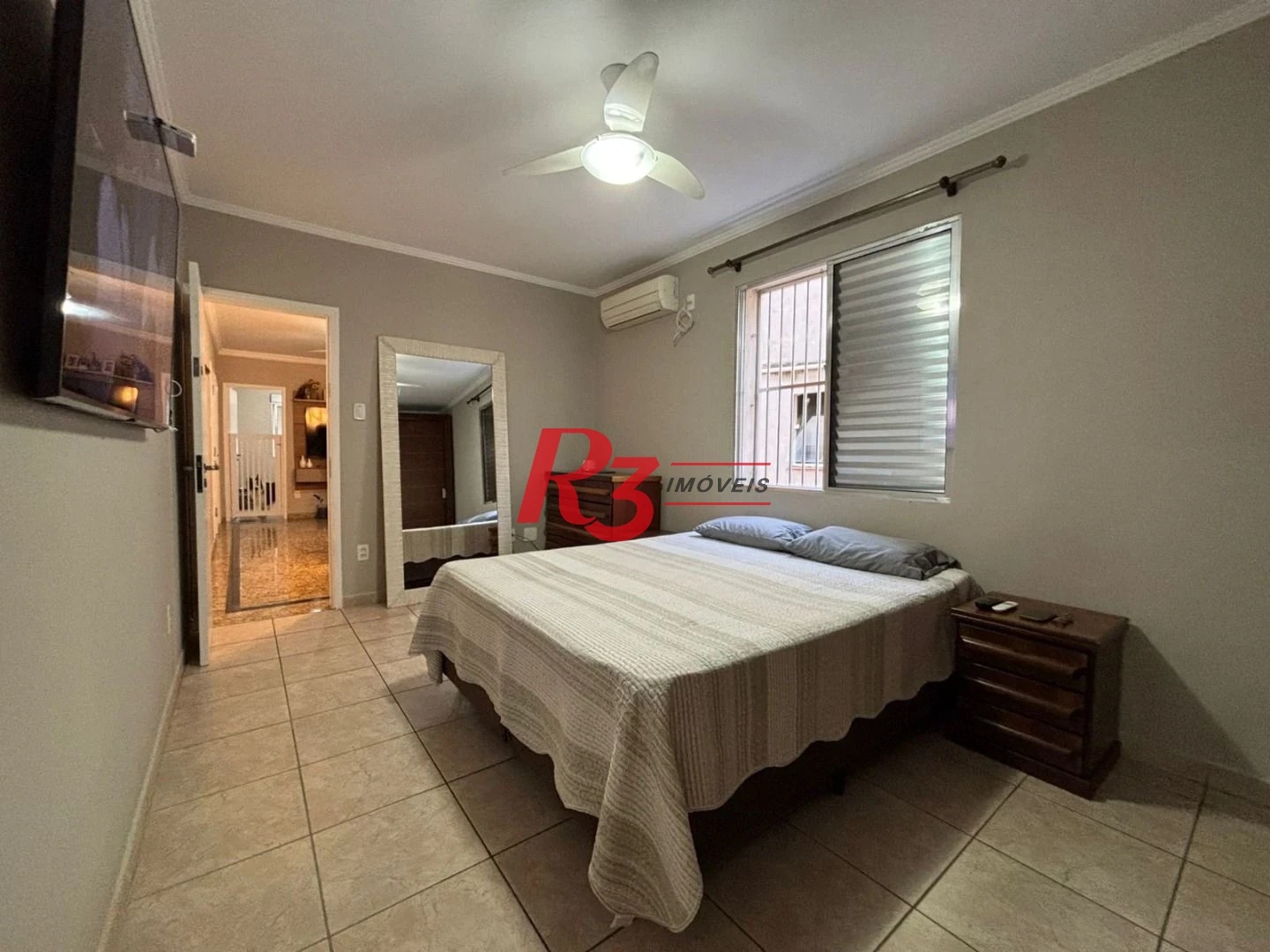 Apartamento com 3 dormitórios à venda, 98 m² por R$ 500.000,00 - Gonzaga - Santos/SP