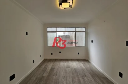 Studio com 1 dormitório à venda, 35 m² por R$ 318.000,00 - Ponta da Praia - Santos/SP