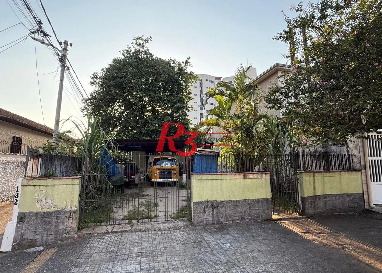 Terreno à venda, 564 m² por R$ 1.500.000,00 - Campo Grande - Santos/SP