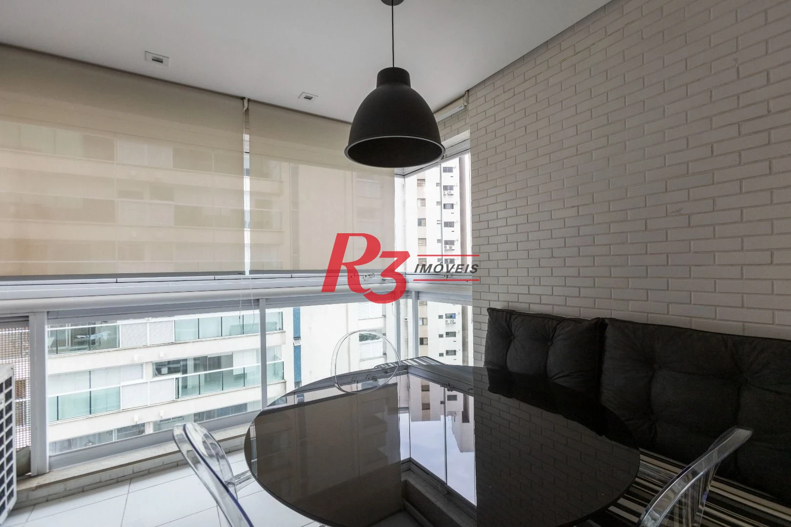 Apartamento com 1 dormitório para alugar, 48 m² por R$ 5.000,00/mês - Ponta da Praia - Santos/SP