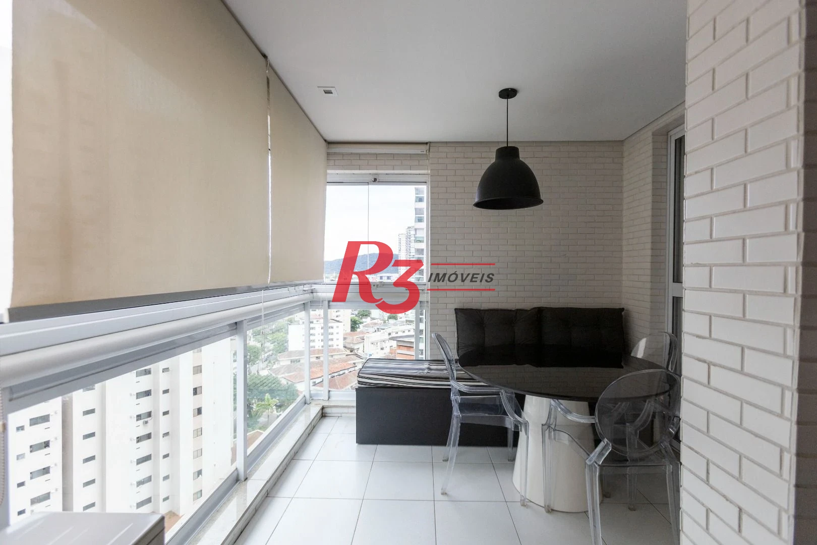 Apartamento com 1 dormitório para alugar, 48 m² por R$ 5.000,00/mês - Ponta da Praia - Santos/SP