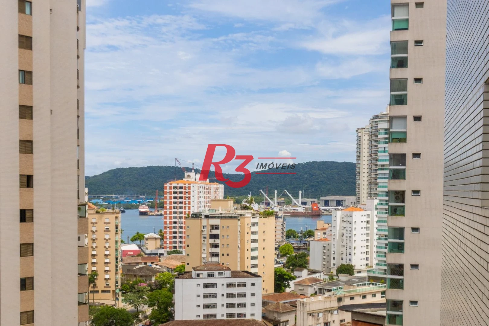 Apartamento com 1 dormitório para alugar, 48 m² por R$ 5.000,00/mês - Ponta da Praia - Santos/SP