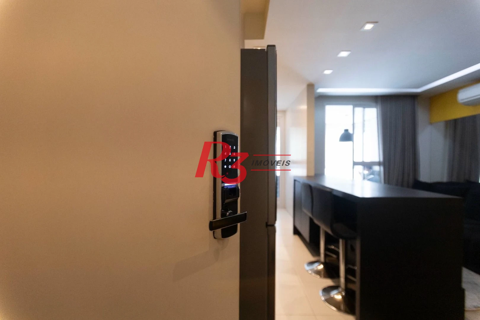Apartamento com 1 dormitório para alugar, 48 m² por R$ 5.000,00/mês - Ponta da Praia - Santos/SP
