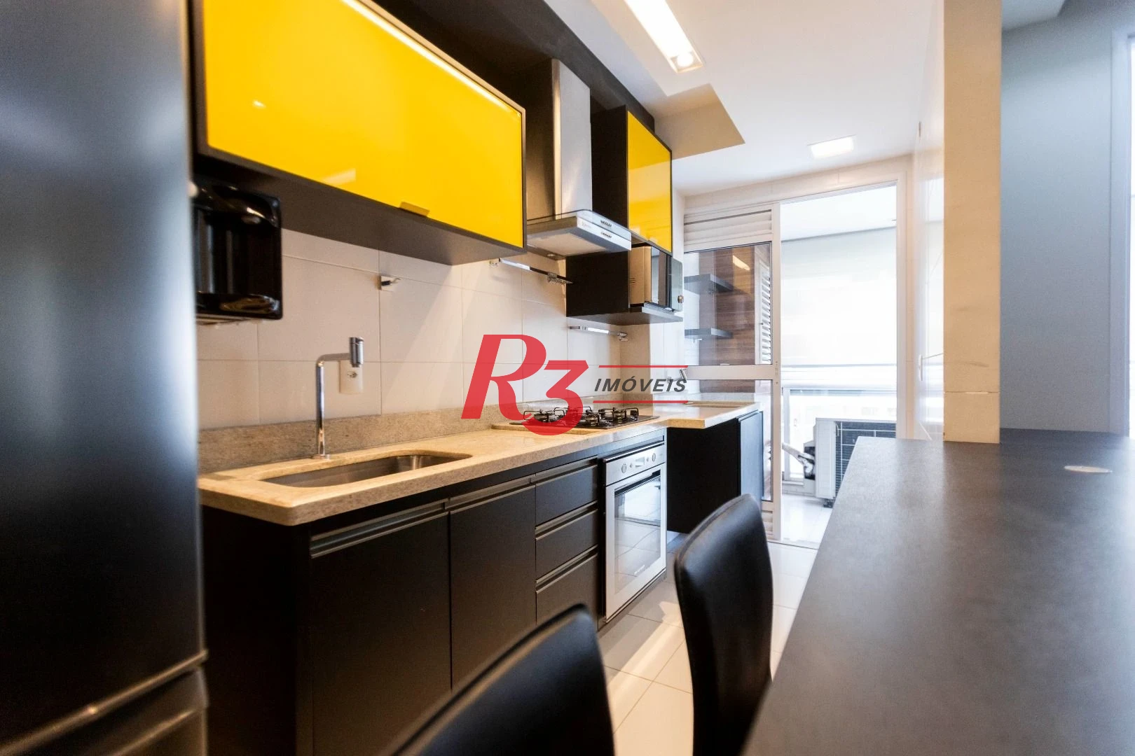Apartamento com 1 dormitório para alugar, 48 m² por R$ 5.000,00/mês - Ponta da Praia - Santos/SP