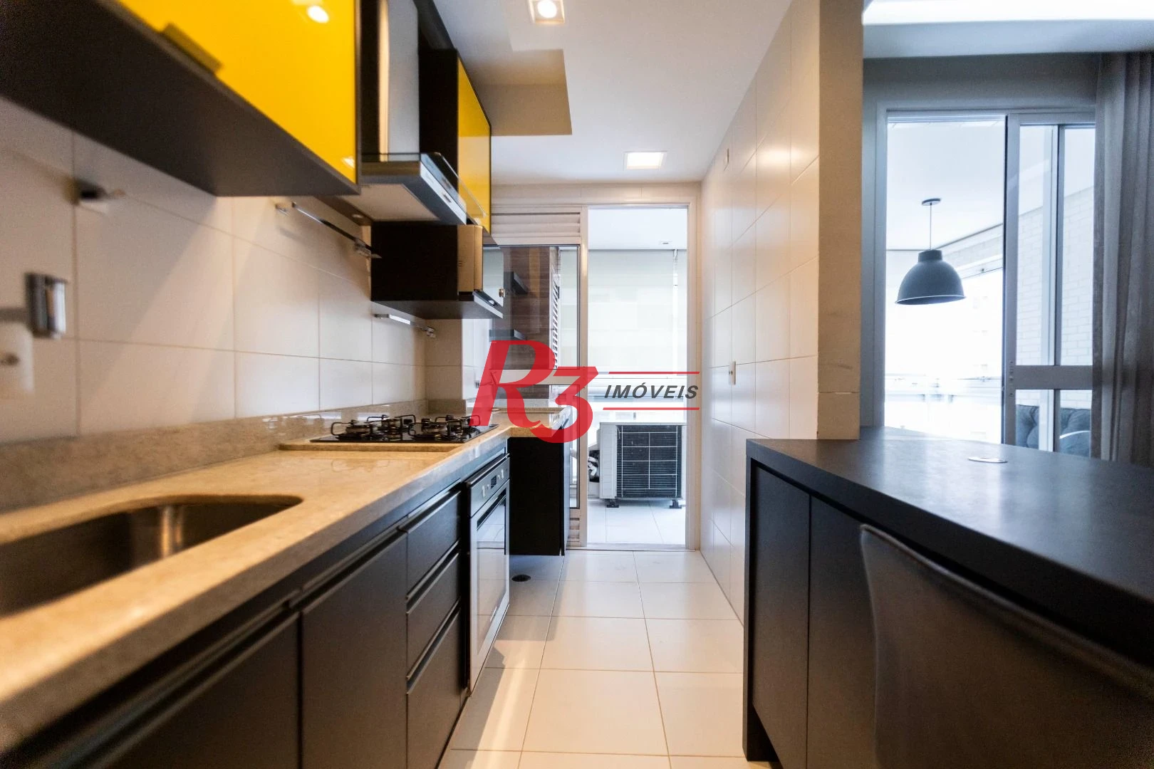 Apartamento com 1 dormitório para alugar, 48 m² por R$ 5.000,00/mês - Ponta da Praia - Santos/SP