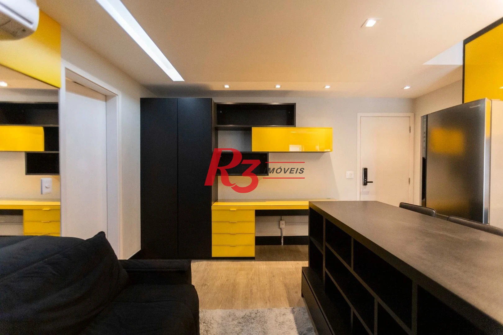 Apartamento com 1 dormitório para alugar, 48 m² por R$ 5.000,00/mês - Ponta da Praia - Santos/SP