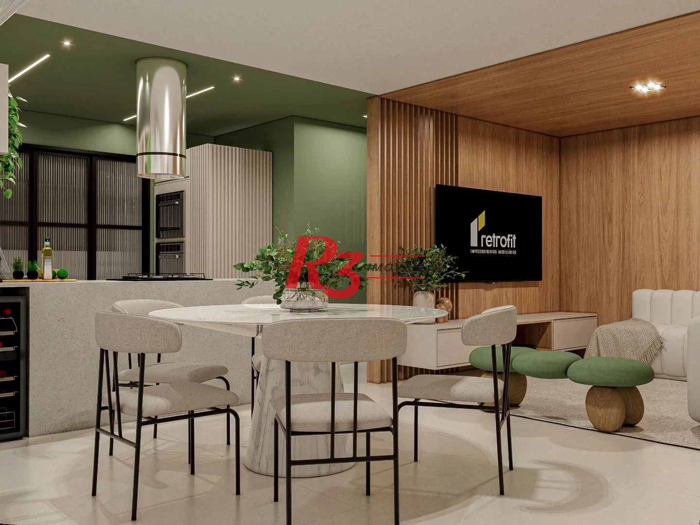 Apartamento com 3 dormitórios à venda, 93 m² por R$ 1.630.000,00 - Boqueirão - Santos/SP