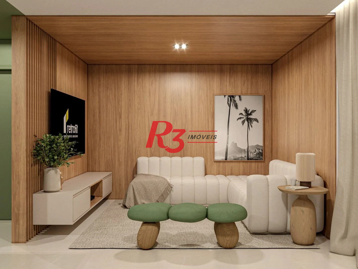 Apartamento com 3 dormitórios à venda, 93 m² por R$ 1.630.000,00 - Boqueirão - Santos/SP