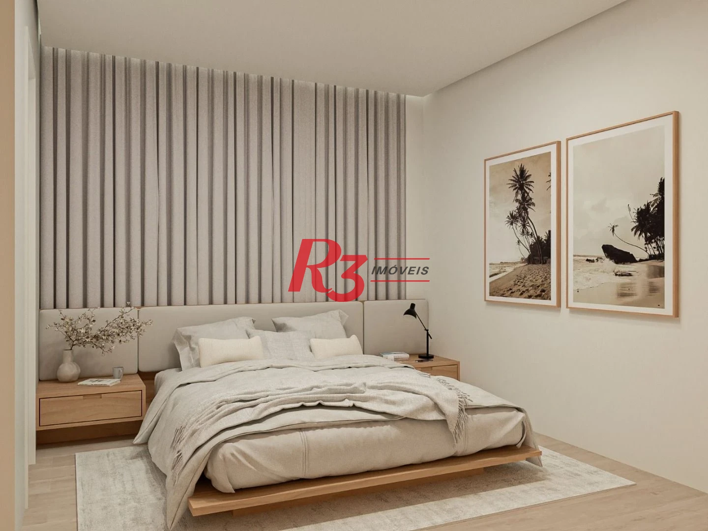 Apartamento com 3 dormitórios à venda, 93 m² por R$ 1.630.000,00 - Boqueirão - Santos/SP