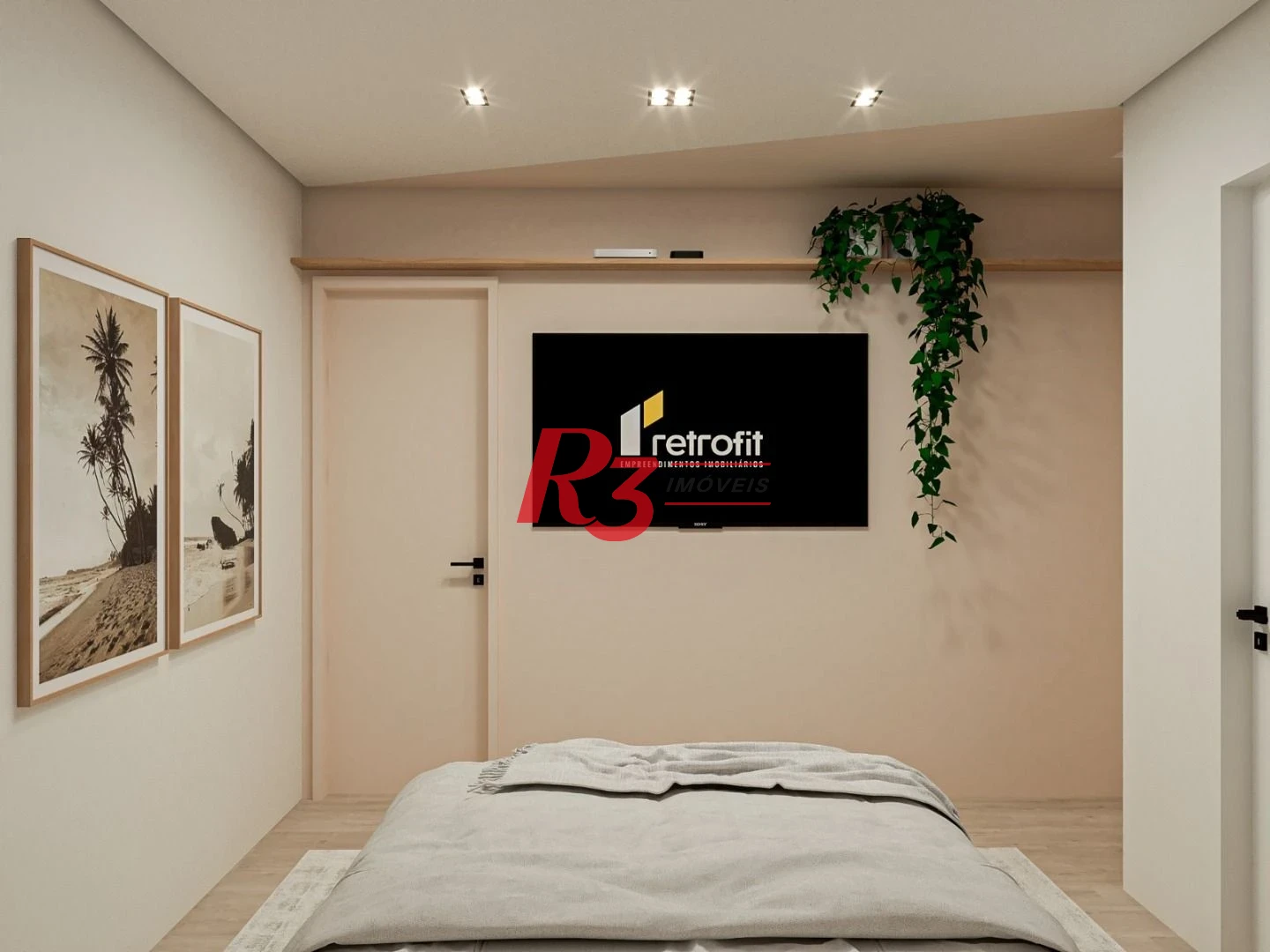 Apartamento com 3 dormitórios à venda, 93 m² por R$ 1.630.000,00 - Boqueirão - Santos/SP