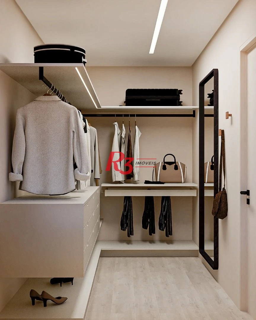 Apartamento com 3 dormitórios à venda, 93 m² por R$ 1.630.000,00 - Boqueirão - Santos/SP