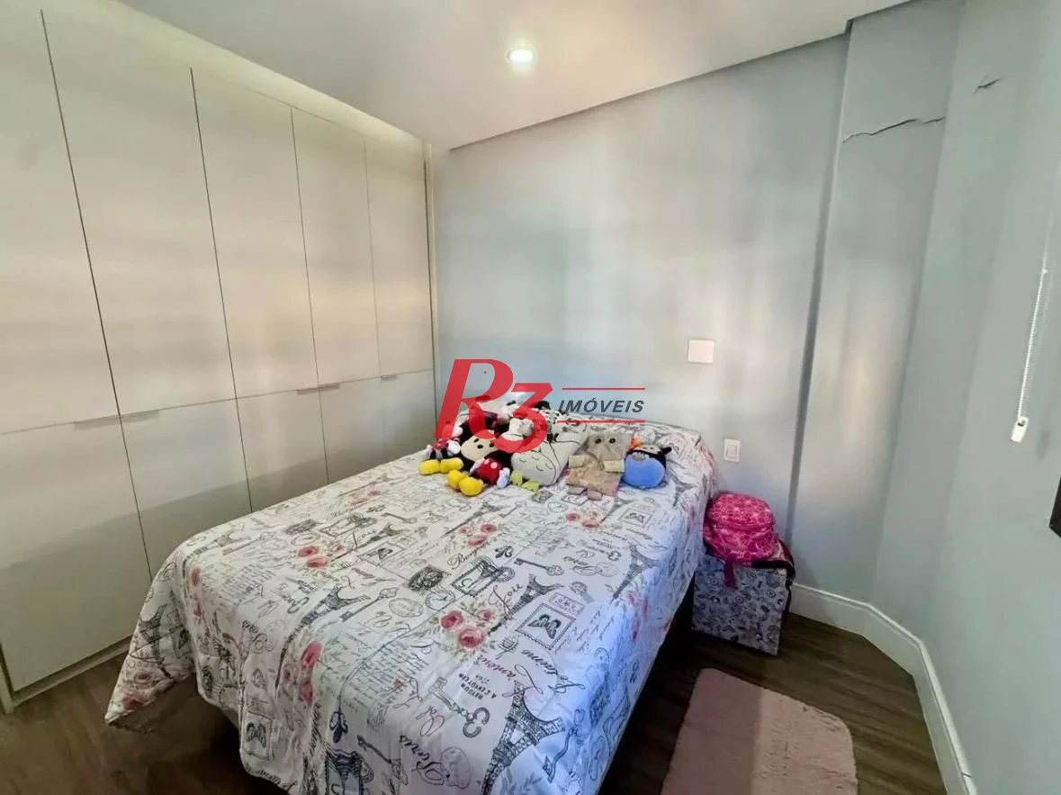 Apartamento com 2 dormitórios à venda, 94 m² por R$ 855.000,00 - Ponta da Praia - Santos/SP
