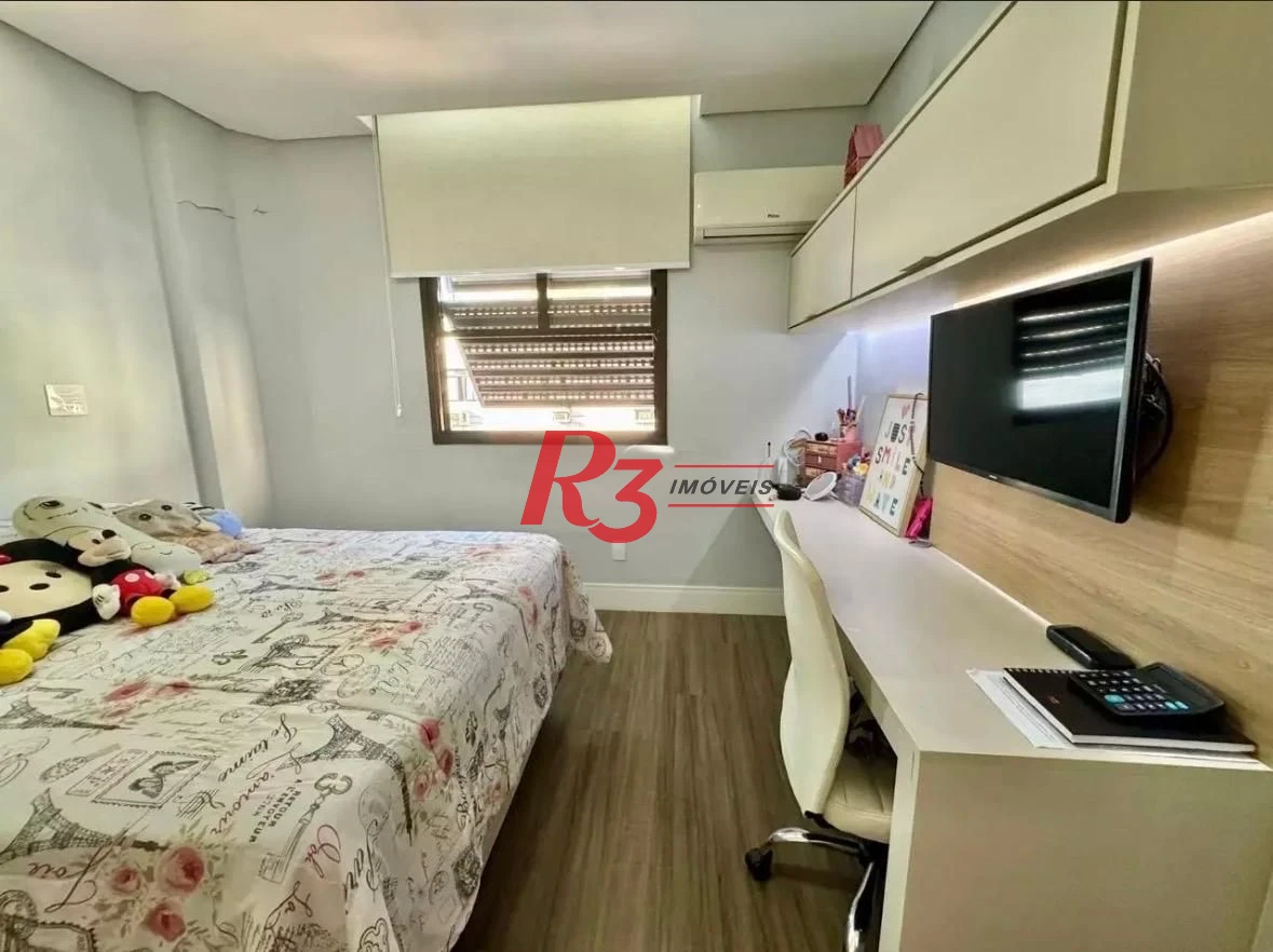 Apartamento com 2 dormitórios à venda, 94 m² por R$ 855.000,00 - Ponta da Praia - Santos/SP