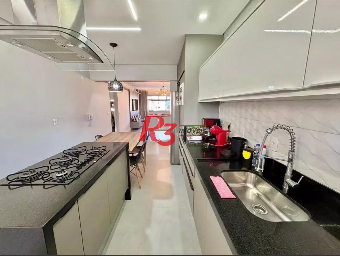 Apartamento com 2 dormitórios à venda, 94 m² por R$ 855.000,00 - Ponta da Praia - Santos/SP