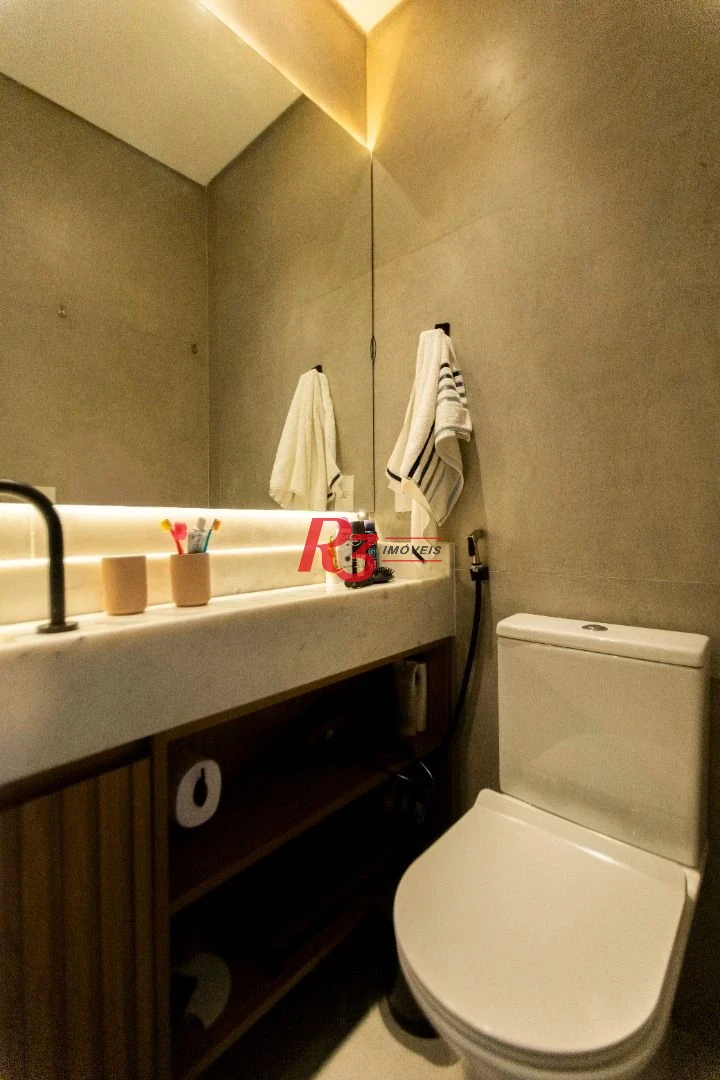 Apartamento com 2 dormitórios à venda, 84 m² por R$ 1.100.000,00 - Ponta da Praia - Santos/SP