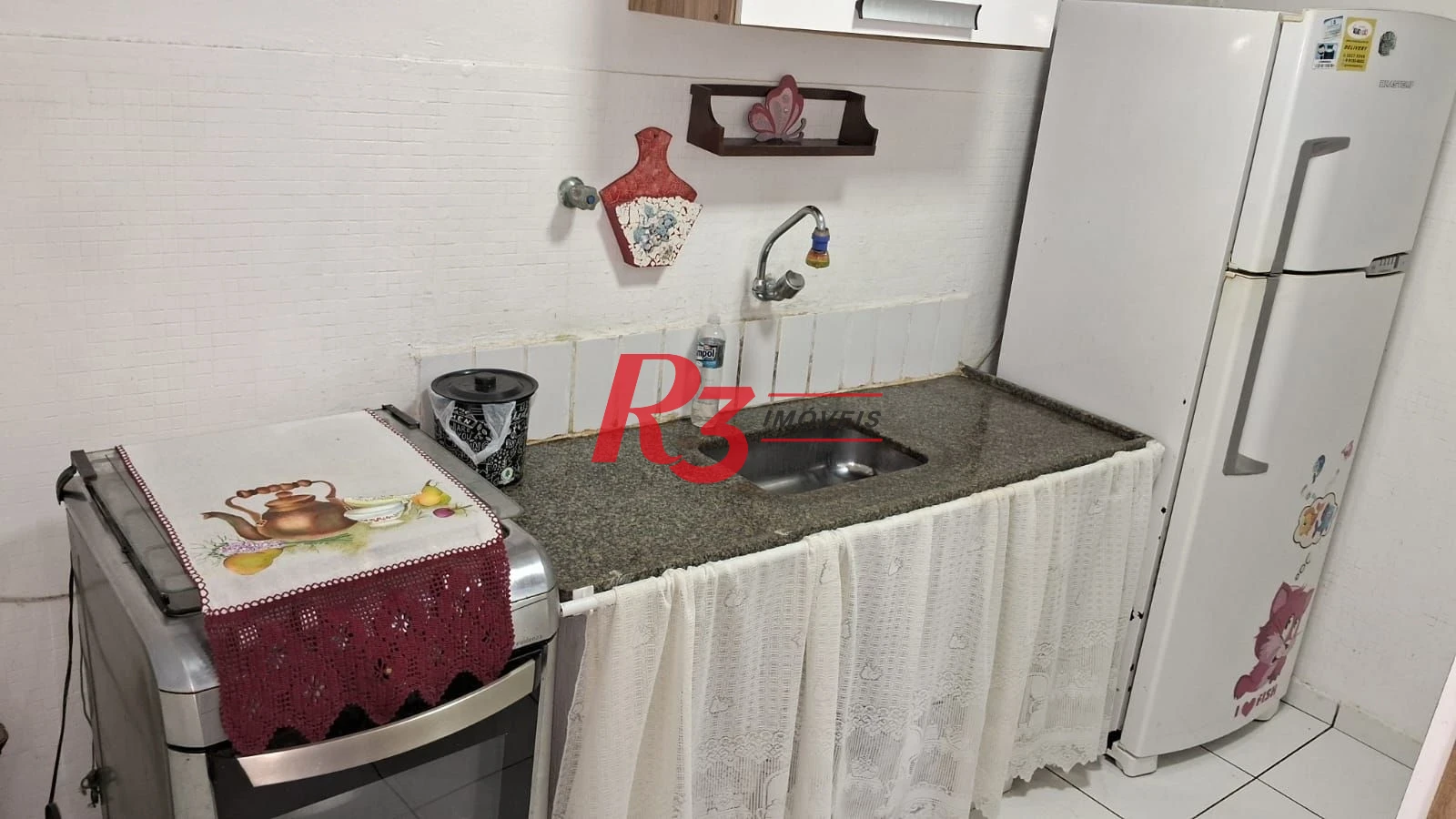 Apartamento à venda, 42 m² por R$ 305.000,00 - Aparecida - Santos/SP