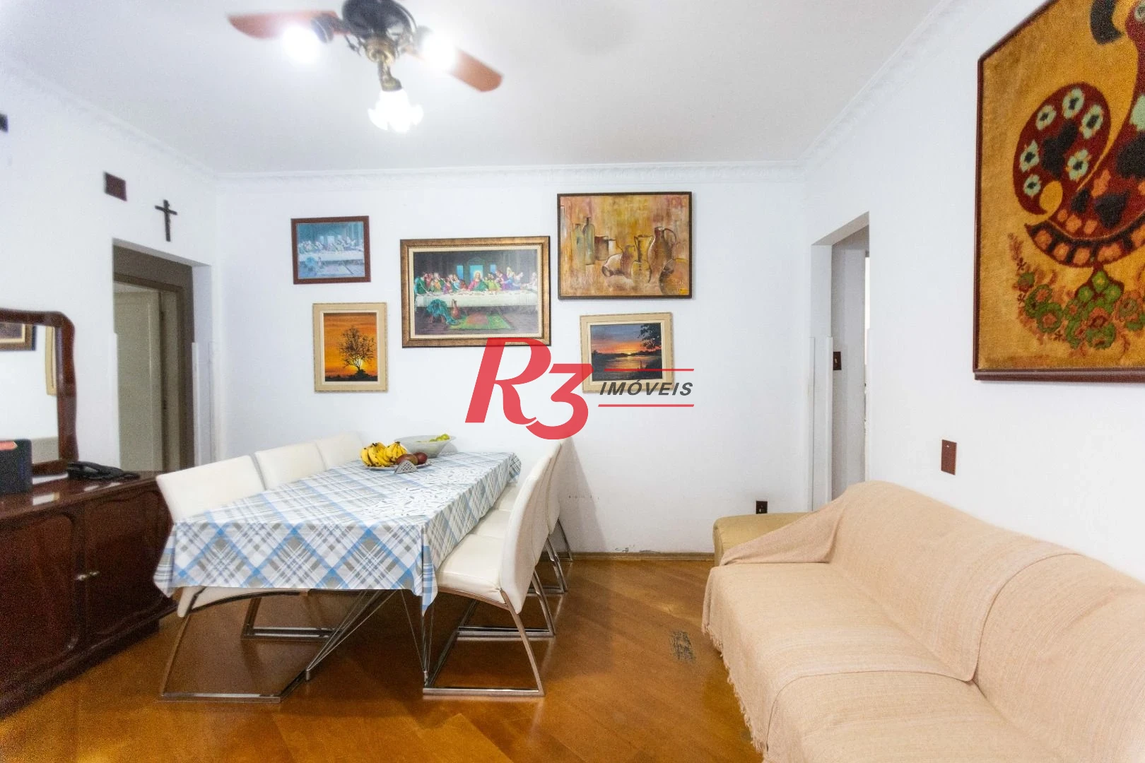Apartamento com 3 dormitórios à venda, 90 m² por R$ 500.000,00 - Boqueirão - Santos/SP