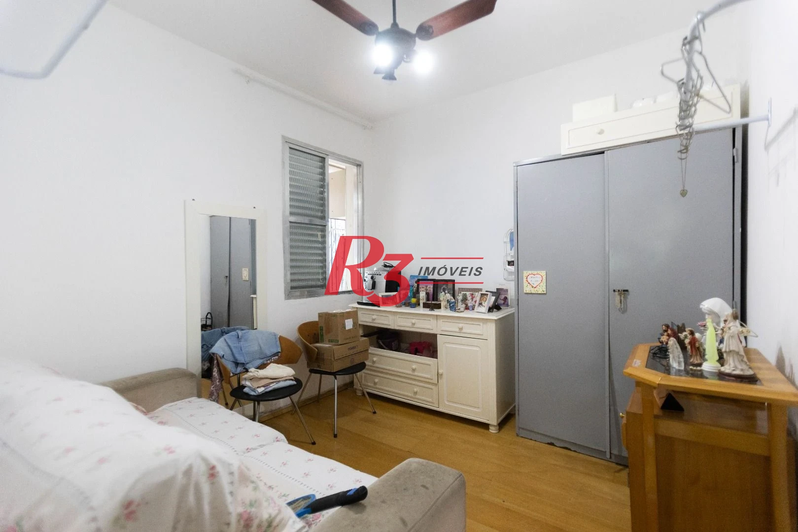 Apartamento com 3 dormitórios à venda, 90 m² por R$ 500.000,00 - Boqueirão - Santos/SP