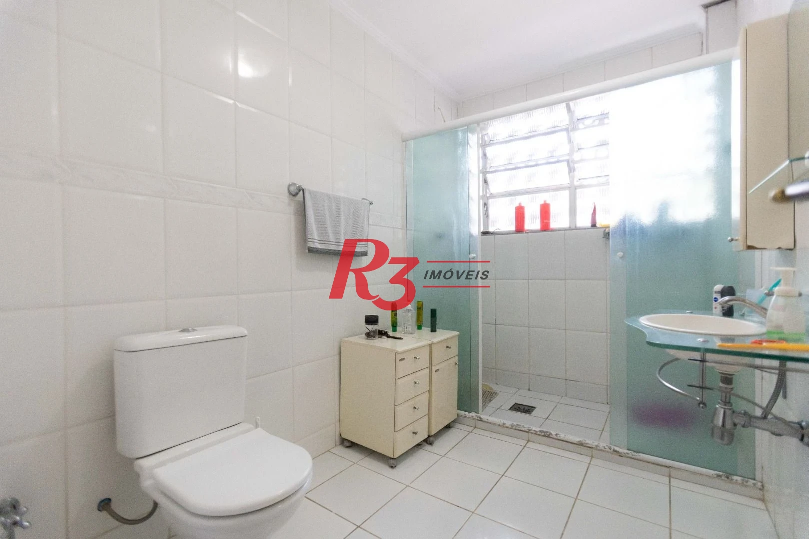 Apartamento com 3 dormitórios à venda, 90 m² por R$ 500.000,00 - Boqueirão - Santos/SP