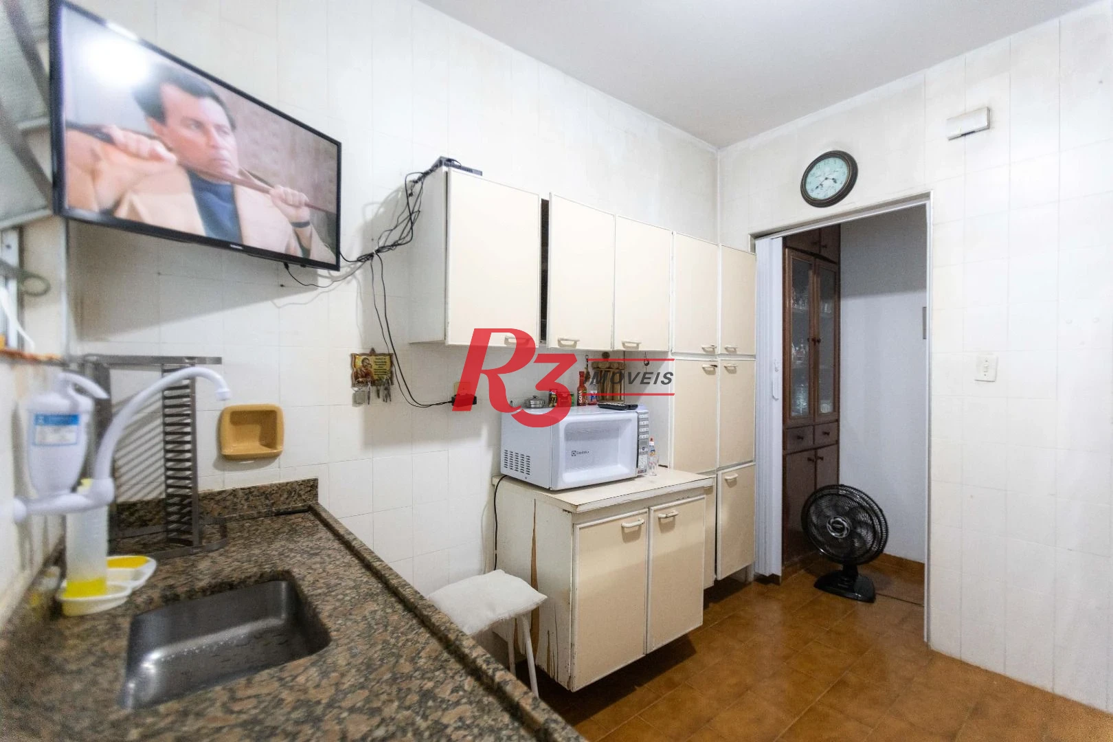 Apartamento com 3 dormitórios à venda, 90 m² por R$ 500.000,00 - Boqueirão - Santos/SP