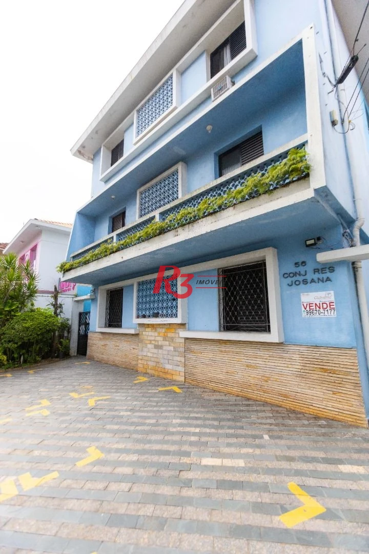 Apartamento com 3 dormitórios à venda, 90 m² por R$ 500.000,00 - Boqueirão - Santos/SP