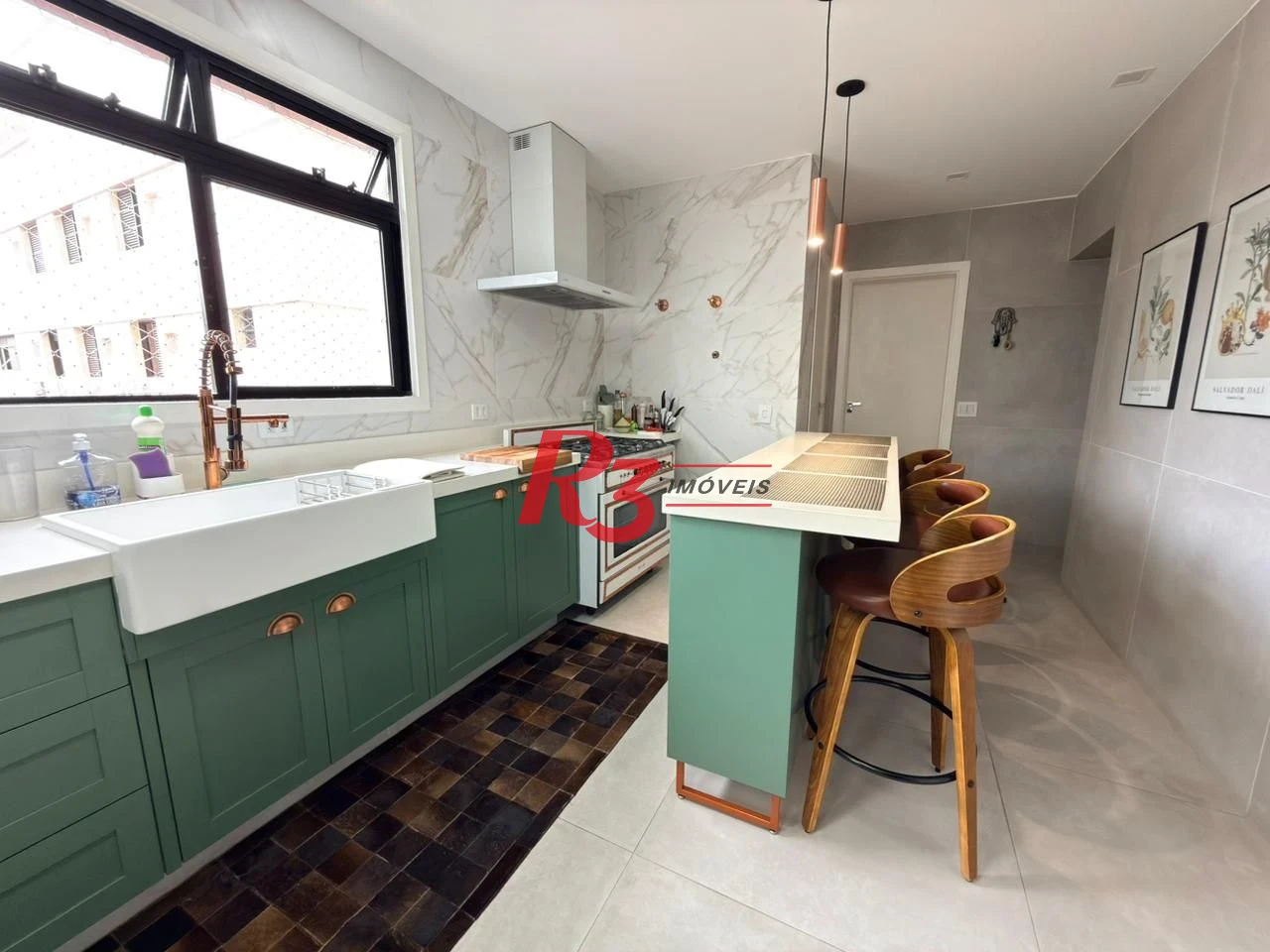 Apartamento com 4 dormitórios à venda, 287 m² por R$ 2.900.000,00 - Boqueirão - Santos/SP