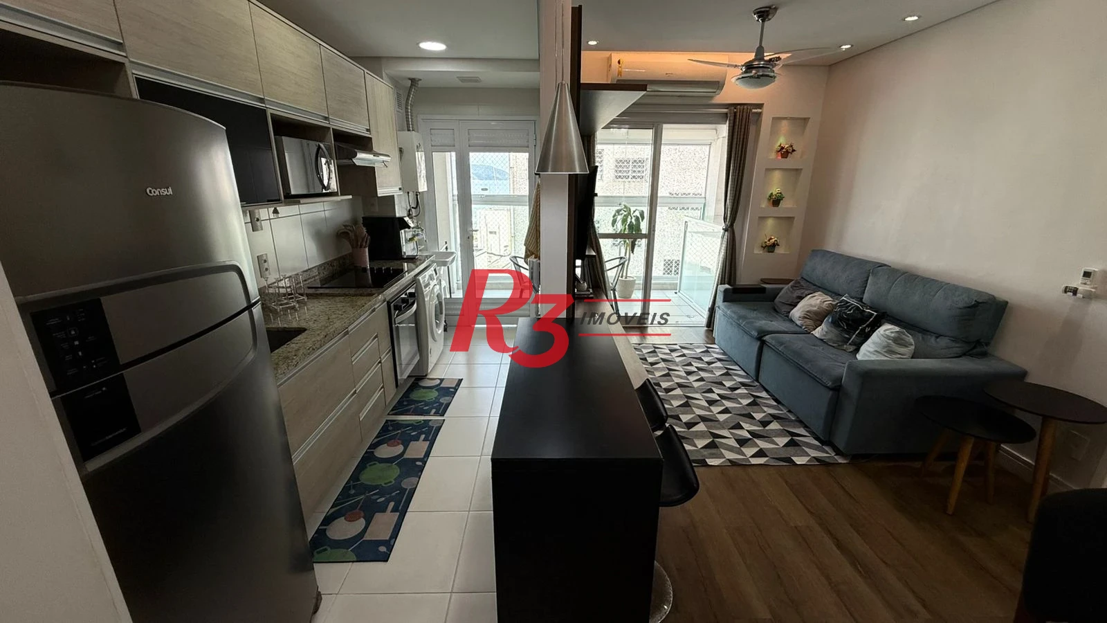 Apartamento à venda, 48 m² por R$ 550.000,00 - José Menino - Santos/SP