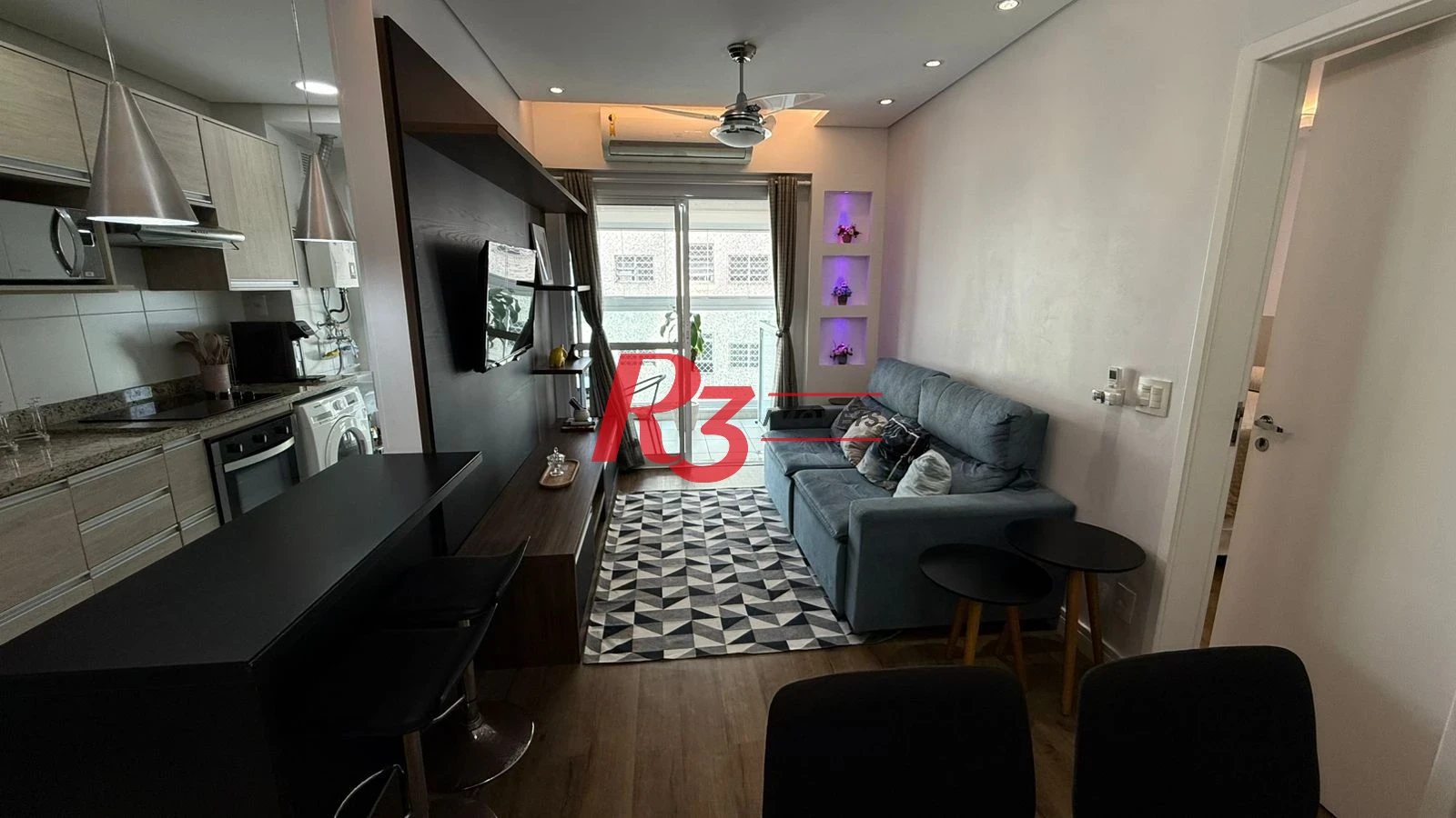 Apartamento à venda, 48 m² por R$ 550.000,00 - José Menino - Santos/SP