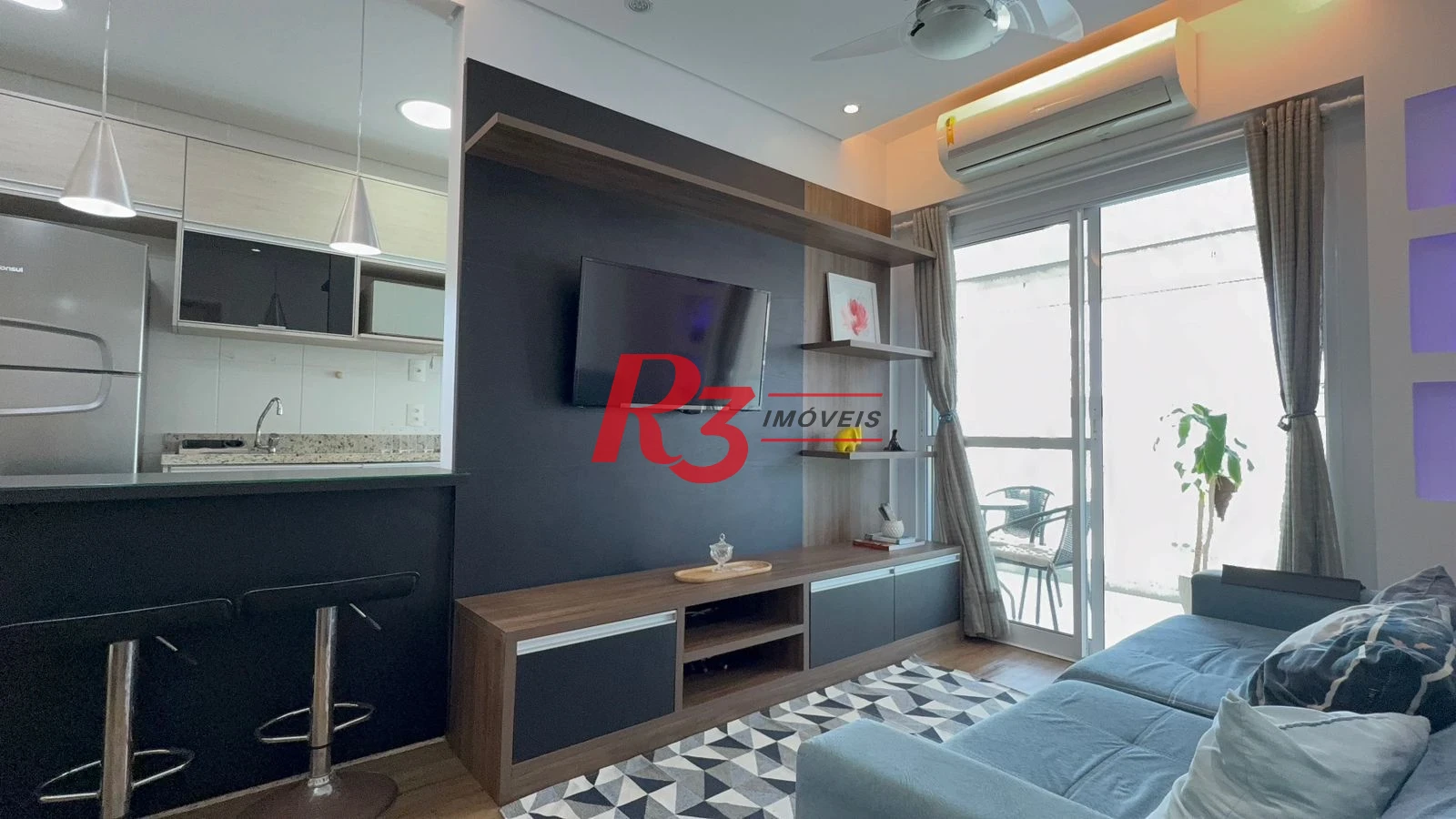 Apartamento à venda, 48 m² por R$ 550.000,00 - José Menino - Santos/SP