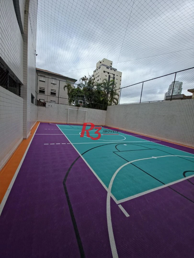 Apartamento com 2 dormitórios à venda, 102 m² por R$ 1.100.000,00 - Pompéia - Santos/SP