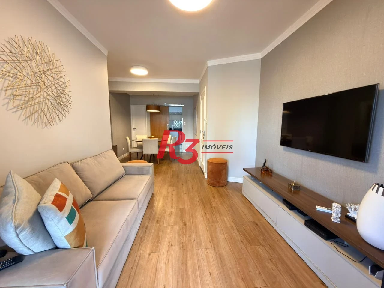 Apartamento com 2 dormitórios à venda, 102 m² por R$ 1.100.000,00 - Pompéia - Santos/SP