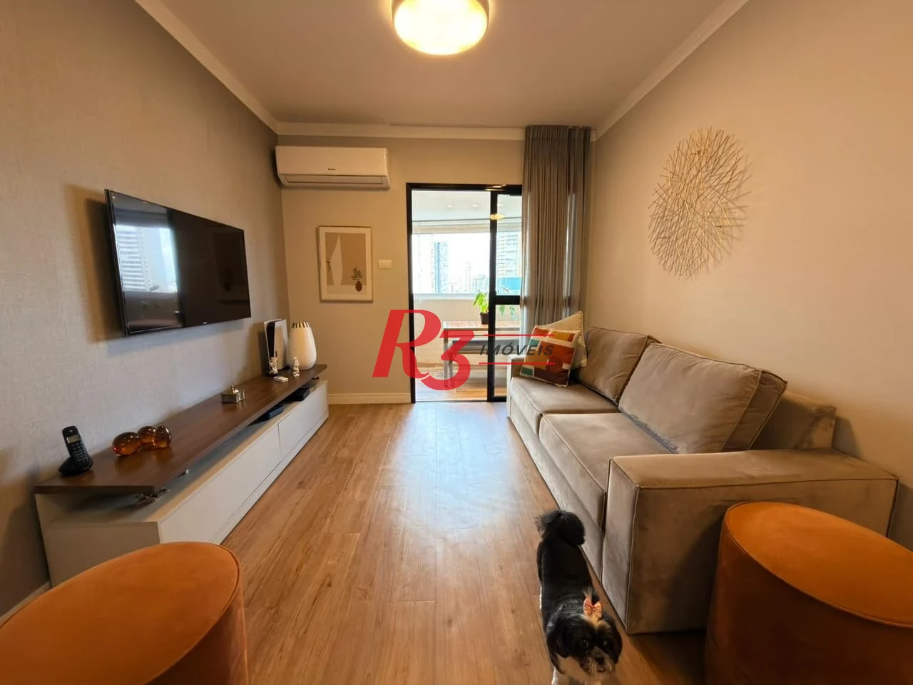 Apartamento com 2 dormitórios à venda, 102 m² por R$ 1.100.000,00 - Pompéia - Santos/SP