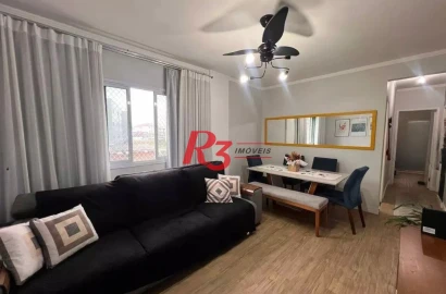 Apartamento com 2 dormitórios à venda, 69 m² por R$ 320.000,00 - Vila Cascatinha - São Vicente/SP