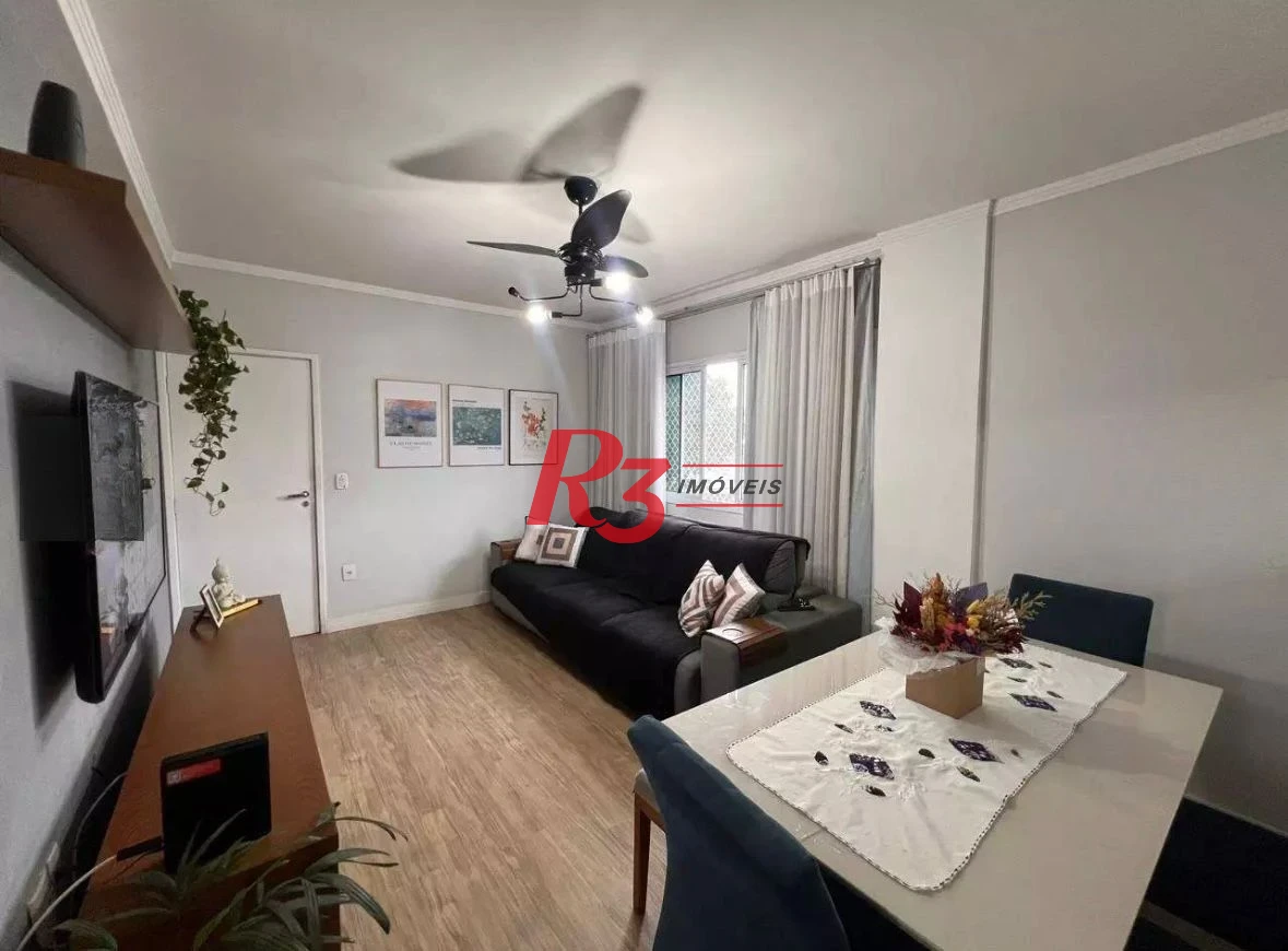Apartamento com 2 dormitórios à venda, 69 m² por R$ 320.000,00 - Vila Cascatinha - São Vicente/SP