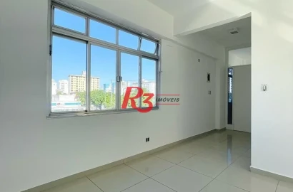 Sala para alugar, 48 m² por R$ 3.000,00/mês - Boqueirão - Santos/SP