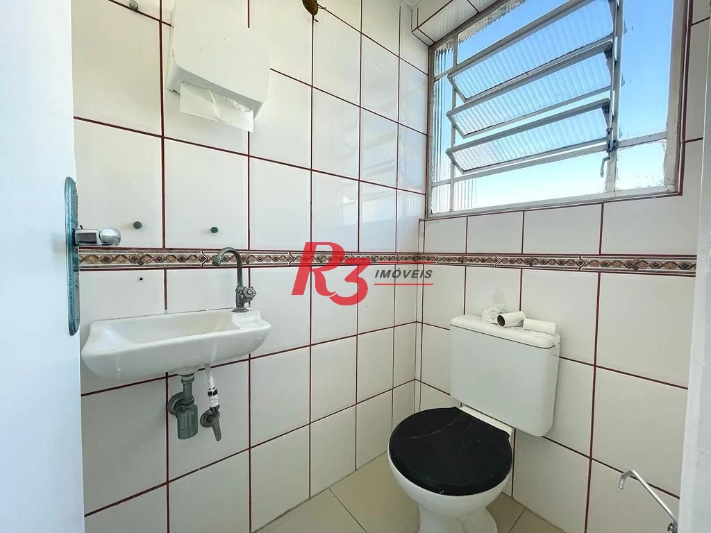 Sala para alugar, 48 m² por R$ 3.000,00/mês - Boqueirão - Santos/SP