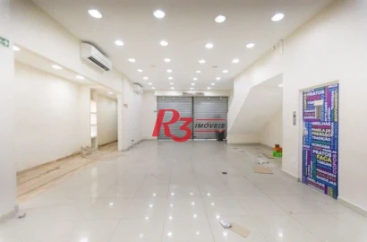 Prédio para alugar, 495 m² por R$ 50.895,00/mês - Gonzaga - Santos/SP
