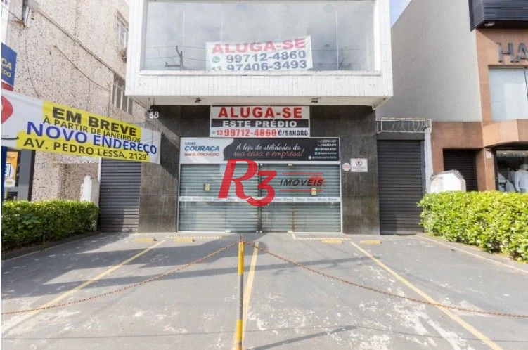 Prédio para alugar, 495 m² por R$ 50.895,00/mês - Gonzaga - Santos/SP