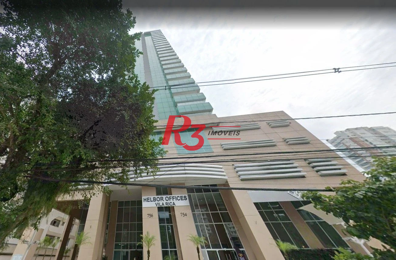 Sala à venda, 44 m² por R$ 630.000,00 - Boqueirão - Santos/SP